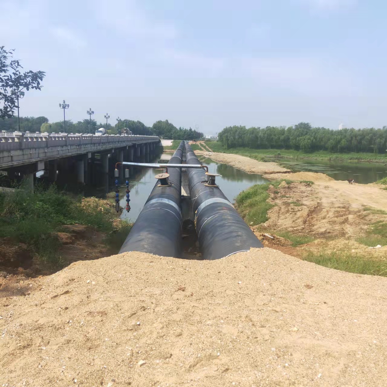 哈密长距离输油管道清洗
